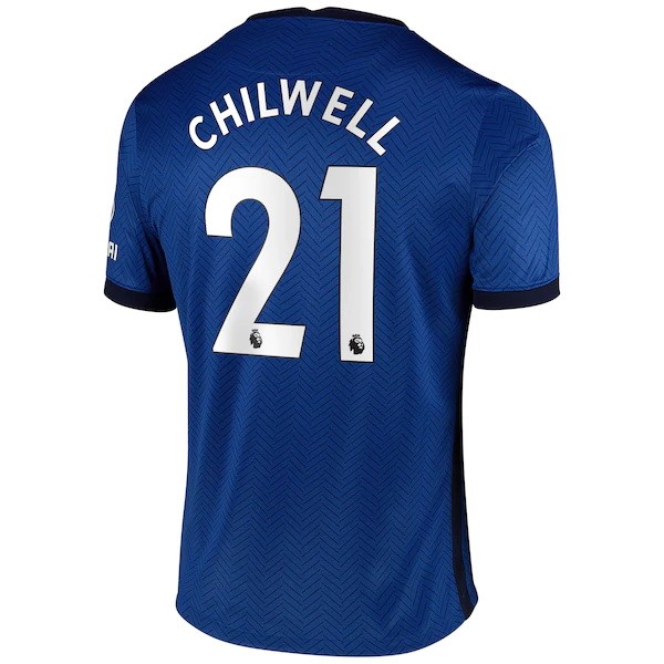 Camiseta Chelsea NO.21 Chilwell 1ª Kit 2020 2021 Azul